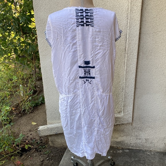 Johnny Was/Biya Johnny Was bohemian Aztec style dress w/ embroidery & pockets - Picture 8 of 15